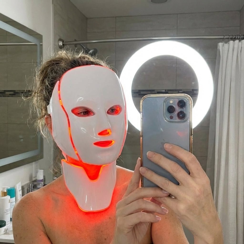 GlowPro™ Anti-Aging Cellular Light Therapy Mask - VerdaVital